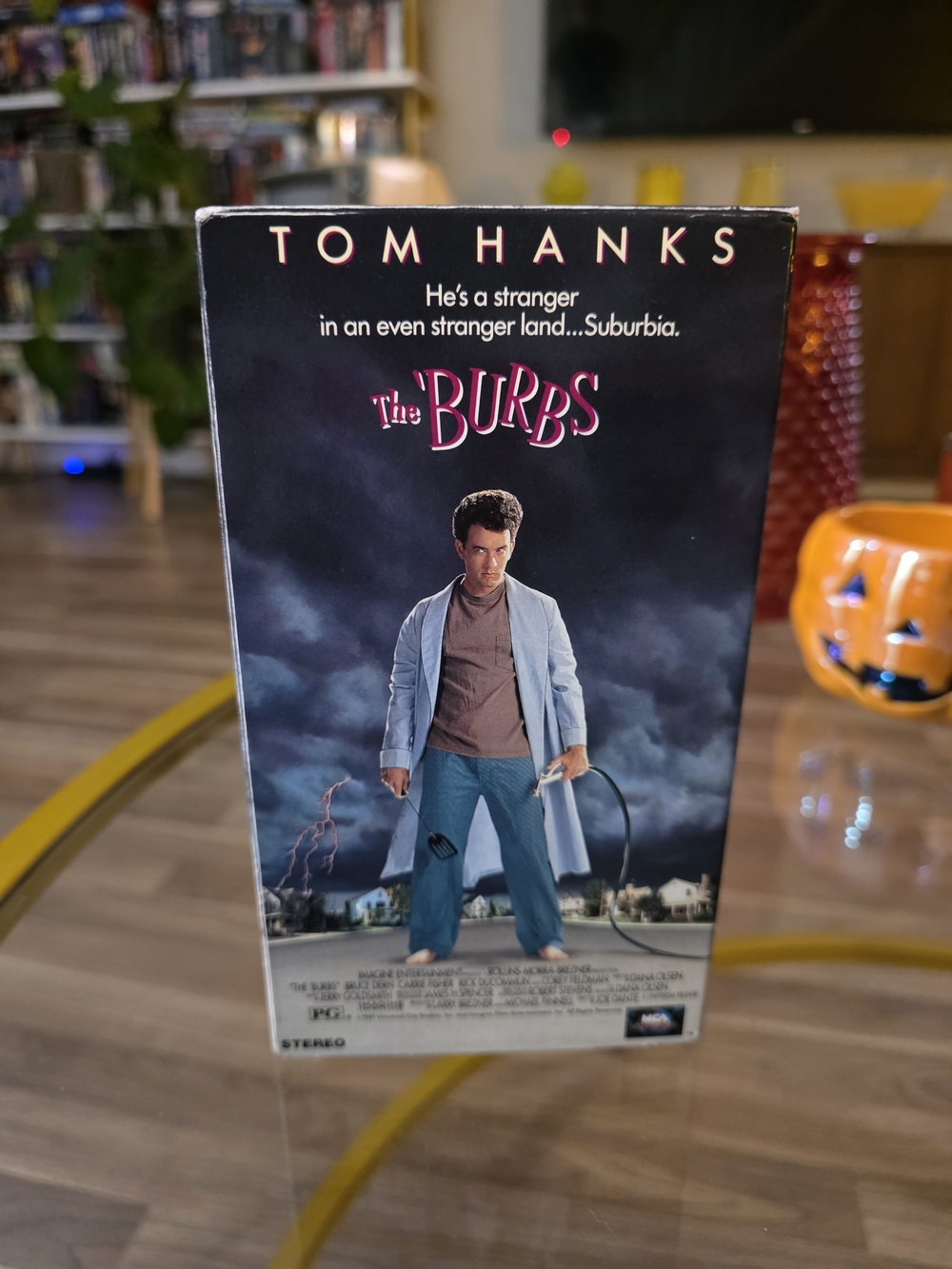 The 'Burbs (Tom Hanks) VHS Movie - Black Cover